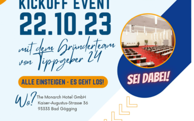 Tippgeber 24 erfolgreich gestartet und erstes Live-Event!